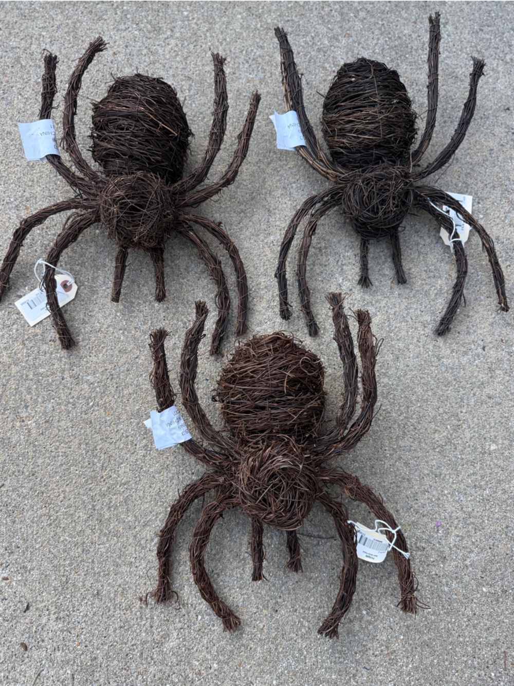 Frontgate Spiders - Set of 3 - NWT